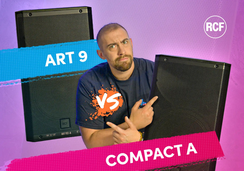RCF ART 9 vs COMPACT A – A Passive ART 9 Speaker?