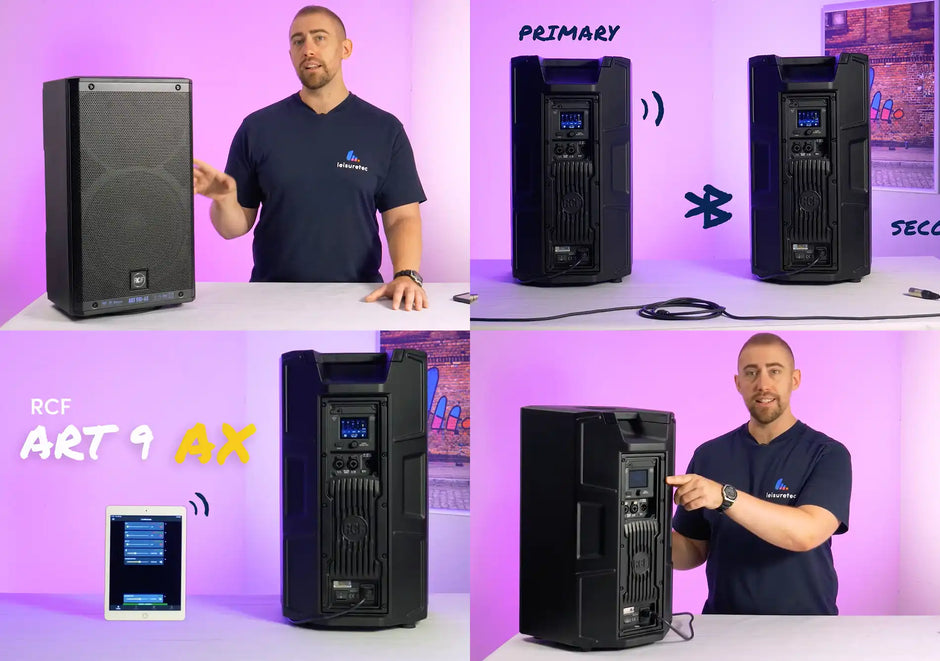 RCF ART 9 Speakers with Bluetooth? Welcome ART 9-AX