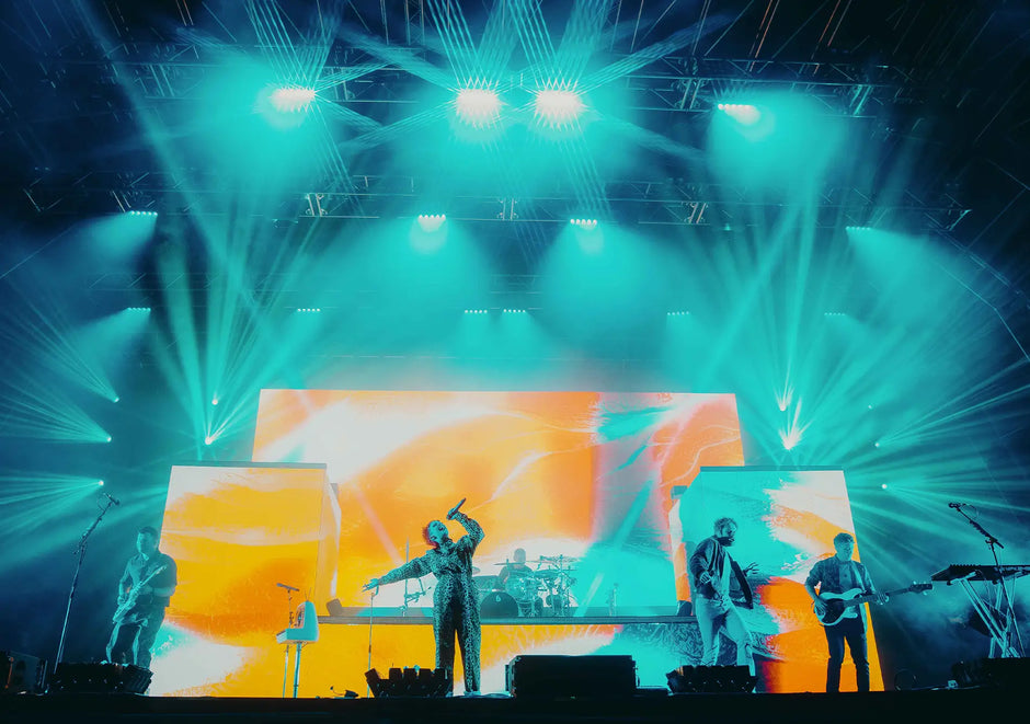 CHAUVET lights at festival