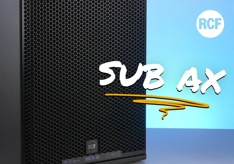 Product of the Month: RCF SUB AX Series