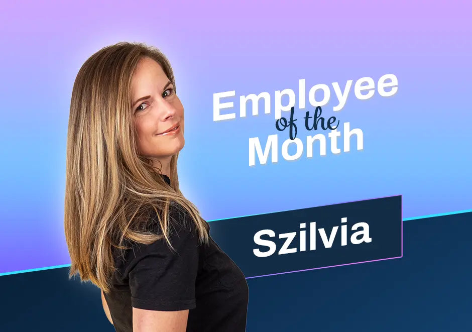 Szilvia Takes the Crown as July Employee of the Month