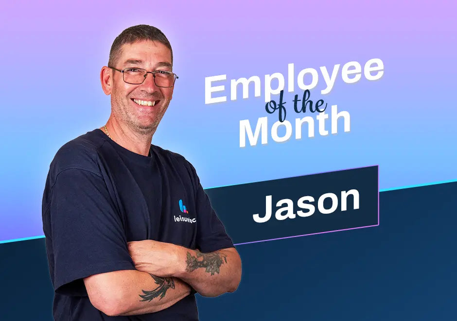 Jason "The BBQ King" Wins August's Employee of the Month