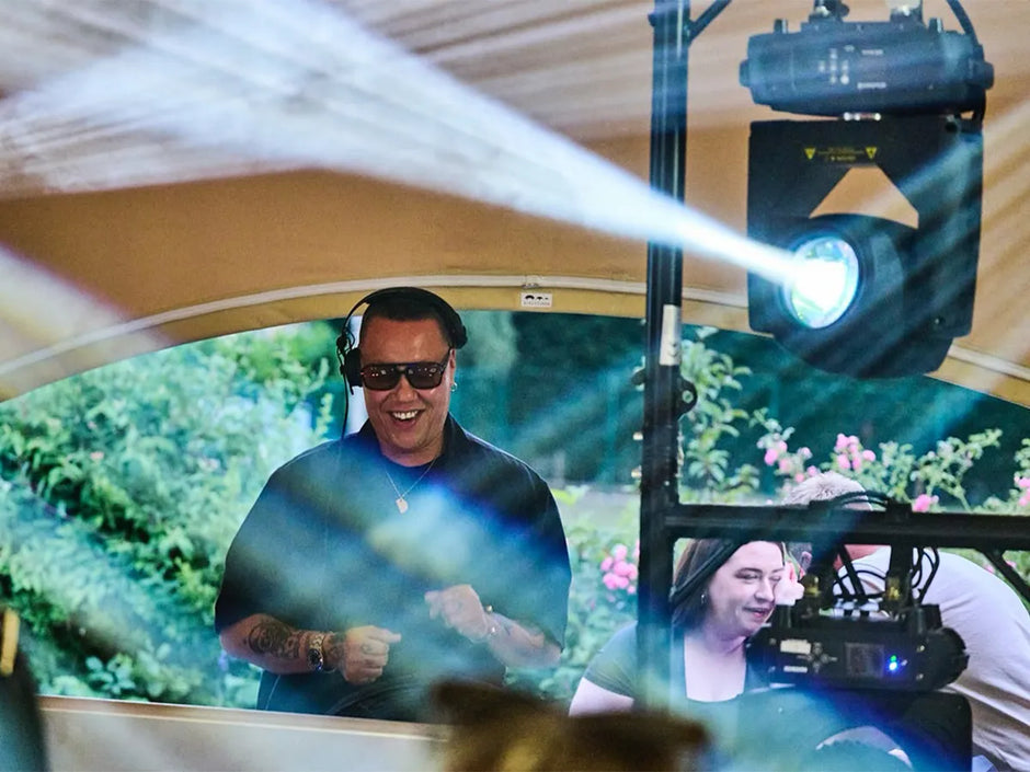 Gok Wan as party DJ