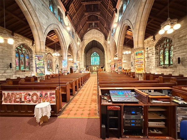 Electric Orange upgrades AV in All Hallows church, Liverpool