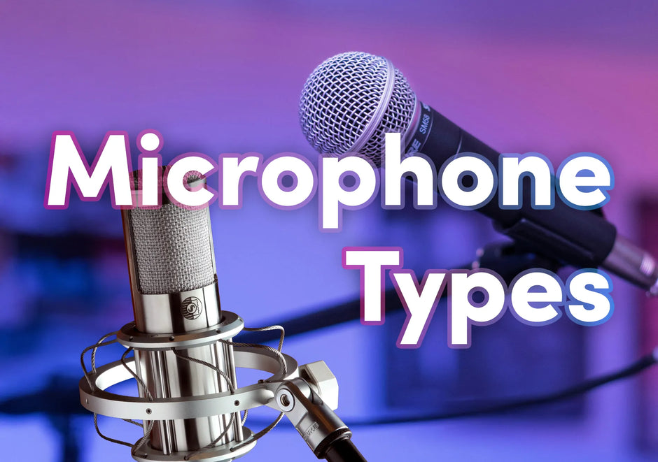 Mic Dynamic vs Condenser vs Ribbon - What do they mean?