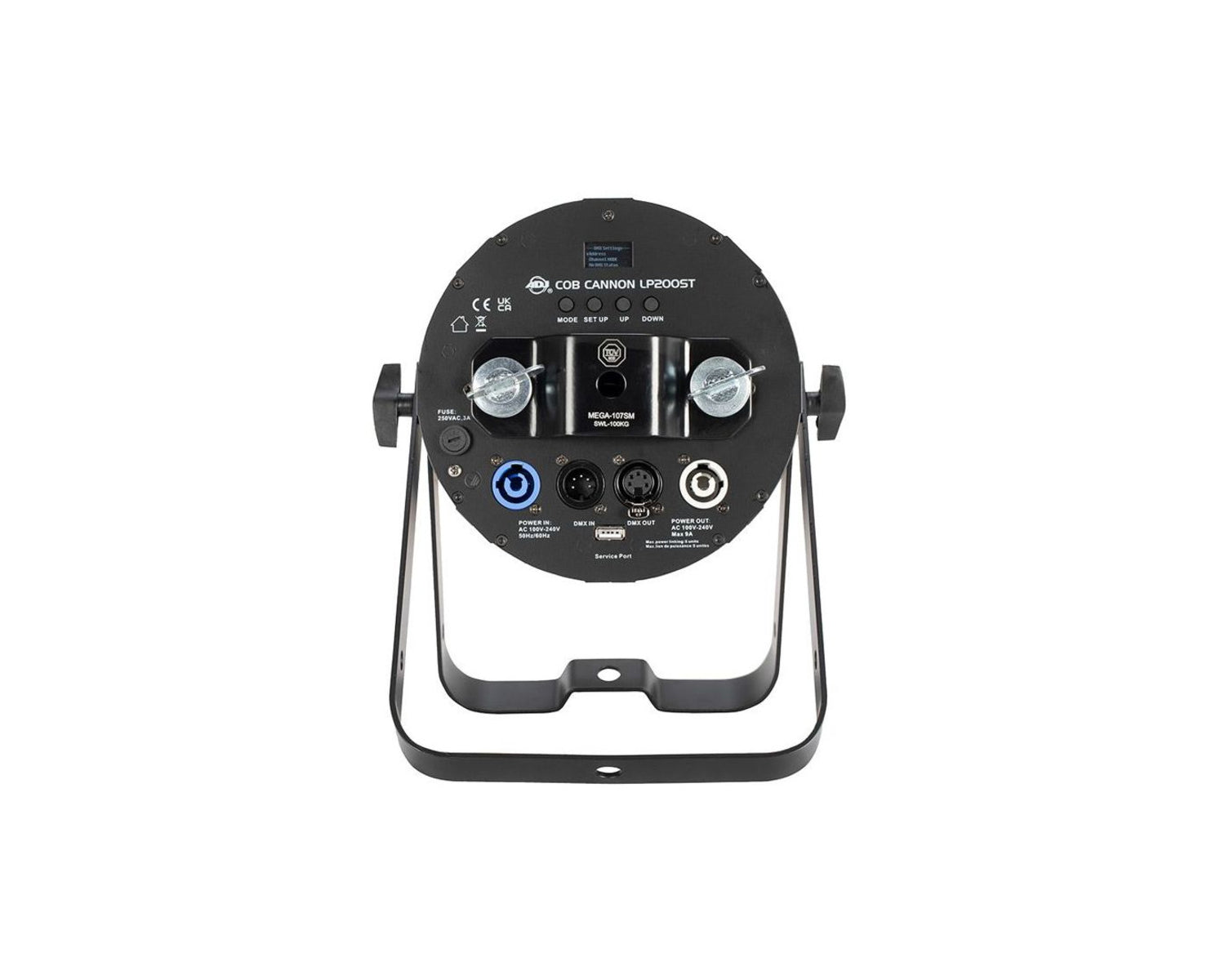 ADJ1223200091 - ADJ COB Cannon LP200ST 200W RGBAL LED Wash Light in Black Image 5