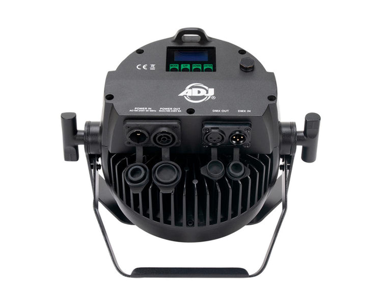 ADJ1226100361 - ADJ 12P HEX IP PAR Outdoor Rated 12x12W RGBAW LEDs Black Image 3