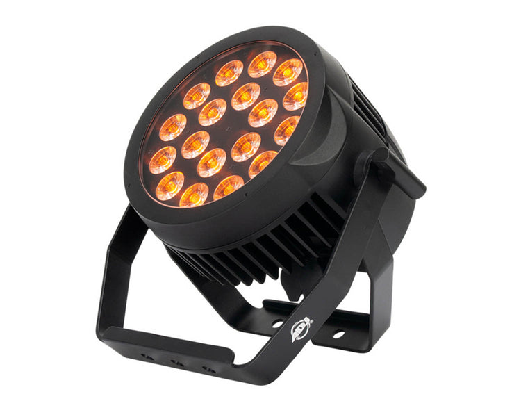 ADJ1226100362 - ADJ 18P HEX IP PAR Outdoor Rated 18x12W RGBAW LEDs Black Image 1