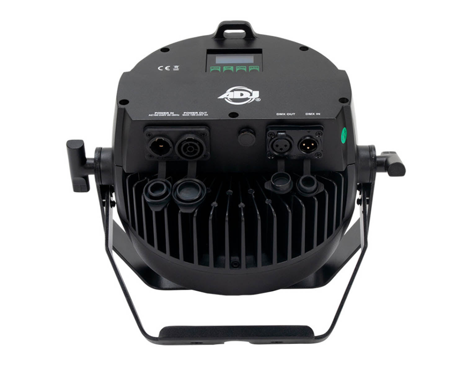 ADJ1226100362 - ADJ 18P HEX IP PAR Outdoor Rated 18x12W RGBAW LEDs Black Image 3