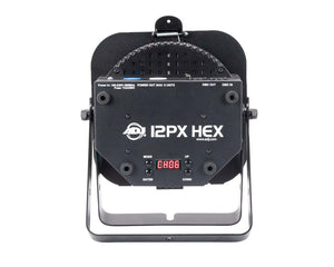 ADJ1226100365 - ADJ 12PX HEX PAR Can with 12x12W RGBAW and UV LEDs Black Image 2