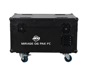 ADJ1226100382 - ADJ Mirage Q6 Pak LED Uplighter 6 in Charging Flightcase IP65 Chrome Image 5