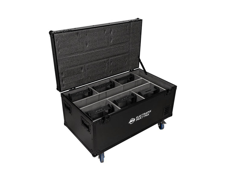 ADJ1226100507 - ADJ ElectraPix Par 7 Pak  6 x PARs in Charging Flightcase IP65 Image 4