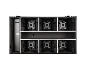 ADJ1226100507 - ADJ ElectraPix Par 7 Pak 6 x PARs in Charging Flightcase IP65 Image 5