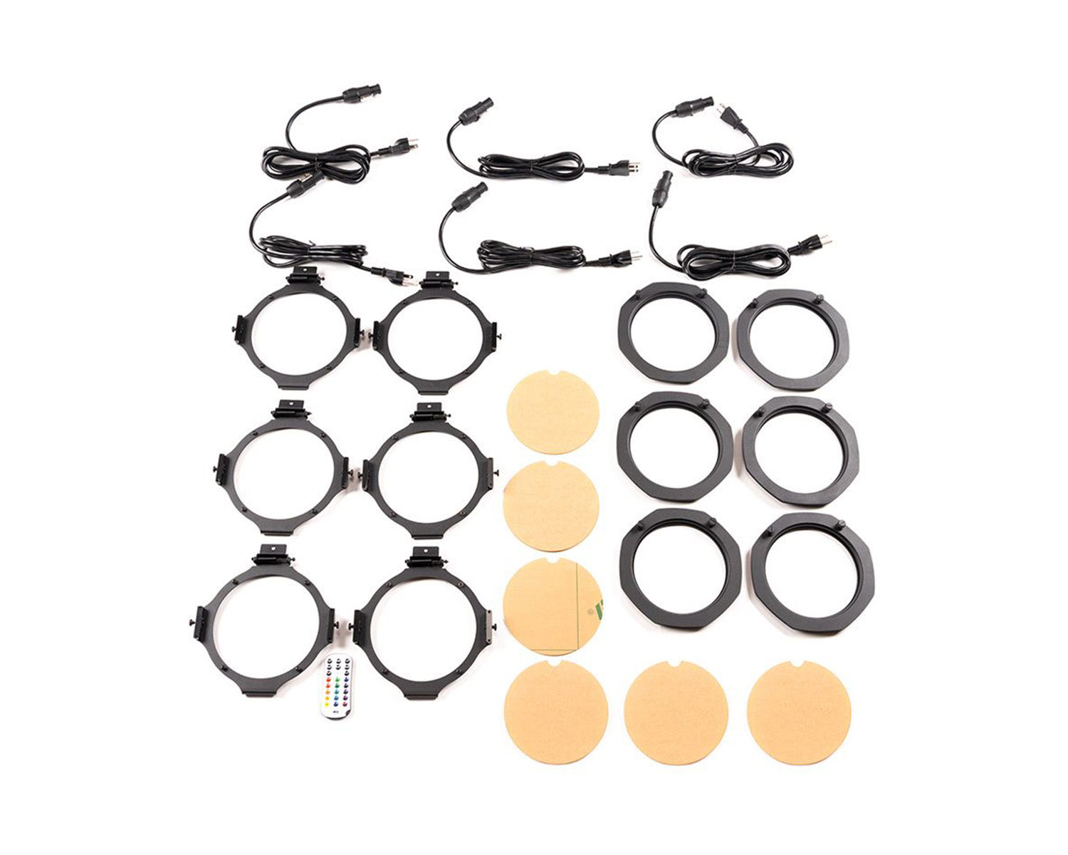 ADJ1226100507 - ADJ ElectraPix Par 7 Pak  6 x PARs in Charging Flightcase IP65 Image 6