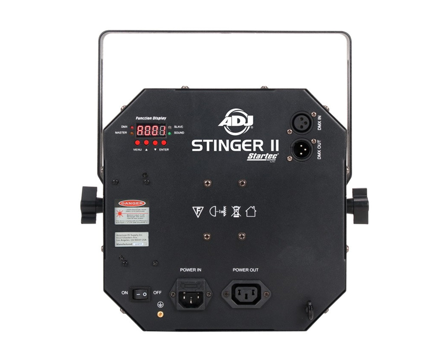 ADJ1237000133 - ADJ Stinger 2 3 in 1 LED Effect with Moonflower Strobe and Laser Image 2