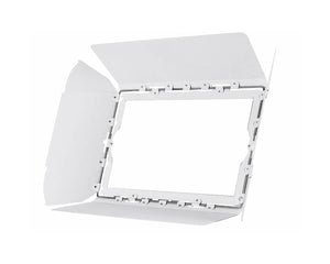 ADJ1237000207 - ADJ Barndoor WH 32 HEX Panel IP Barn Door White Image 1