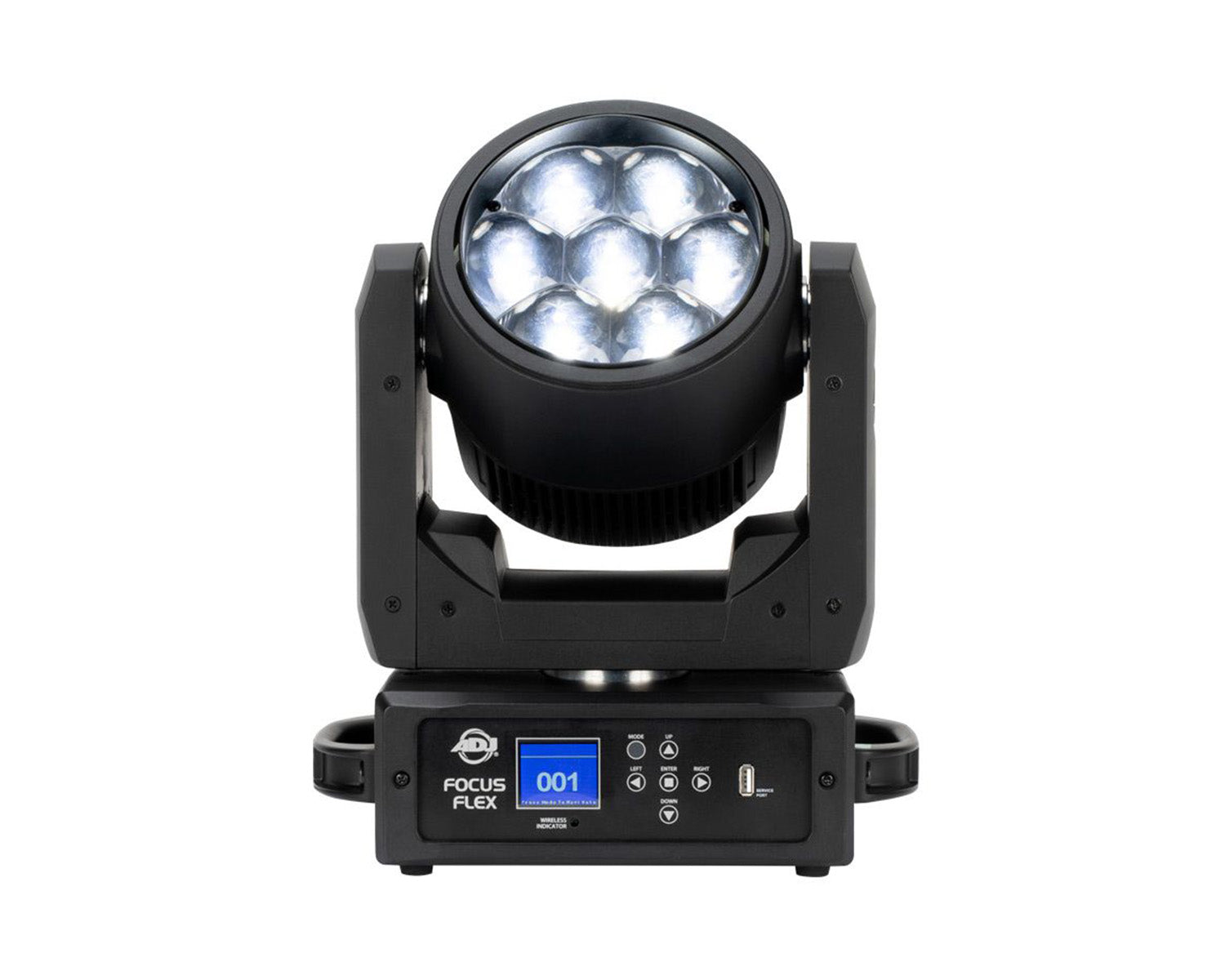 ADJ1237000318 - ADJ Focus Flex 7x40W RGBW LED Moving Head 4 30degree Zoom Image 4