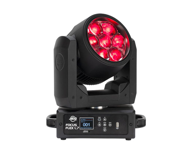 ADJ1237000324 - ADJ Focus Flex L7 7x40W RGBL LED Moving Head 4 35degree Zoom Image 1