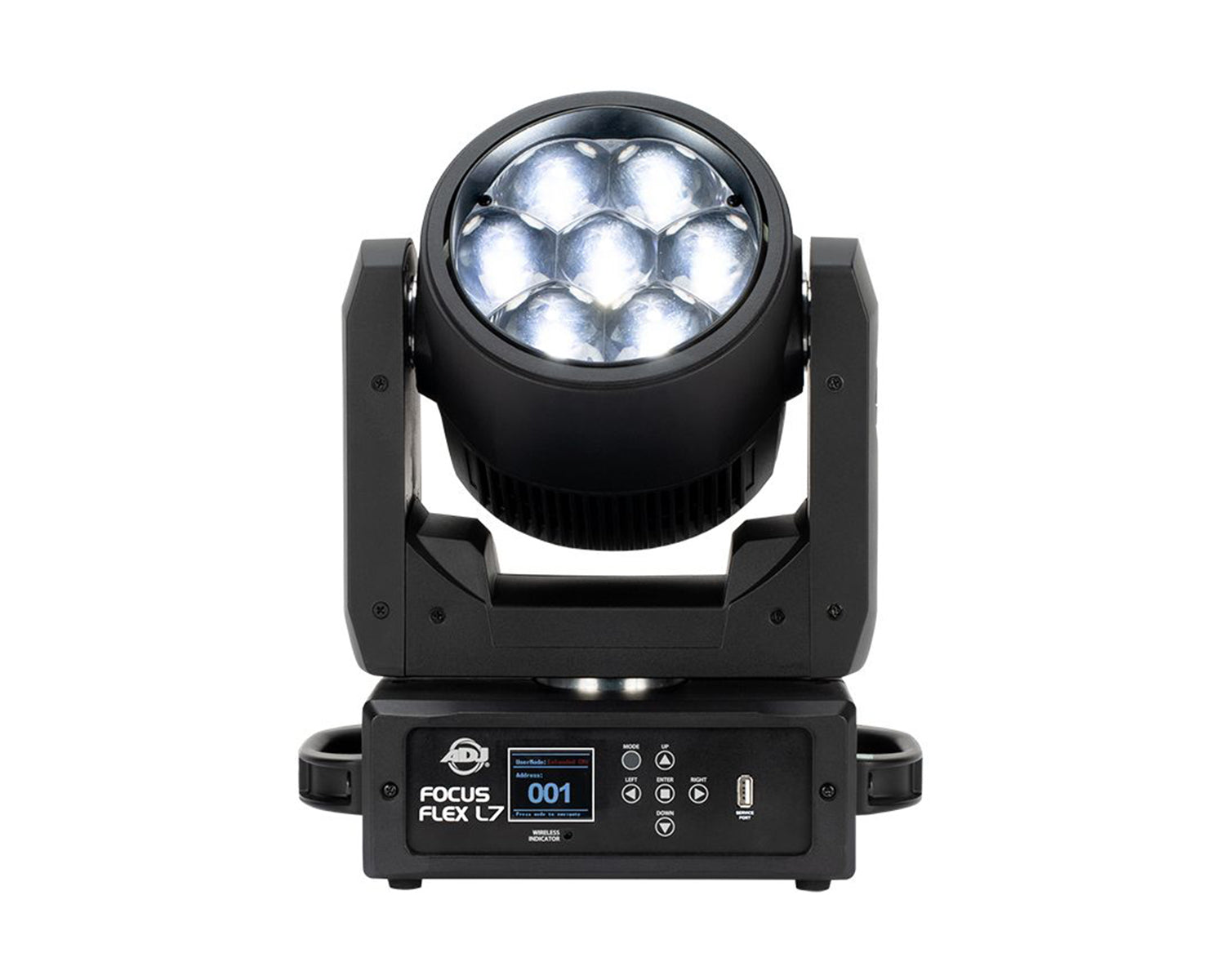 ADJ1237000324 - ADJ Focus Flex L7 7x40W RGBL LED Moving Head 4 35degree Zoom Image 2