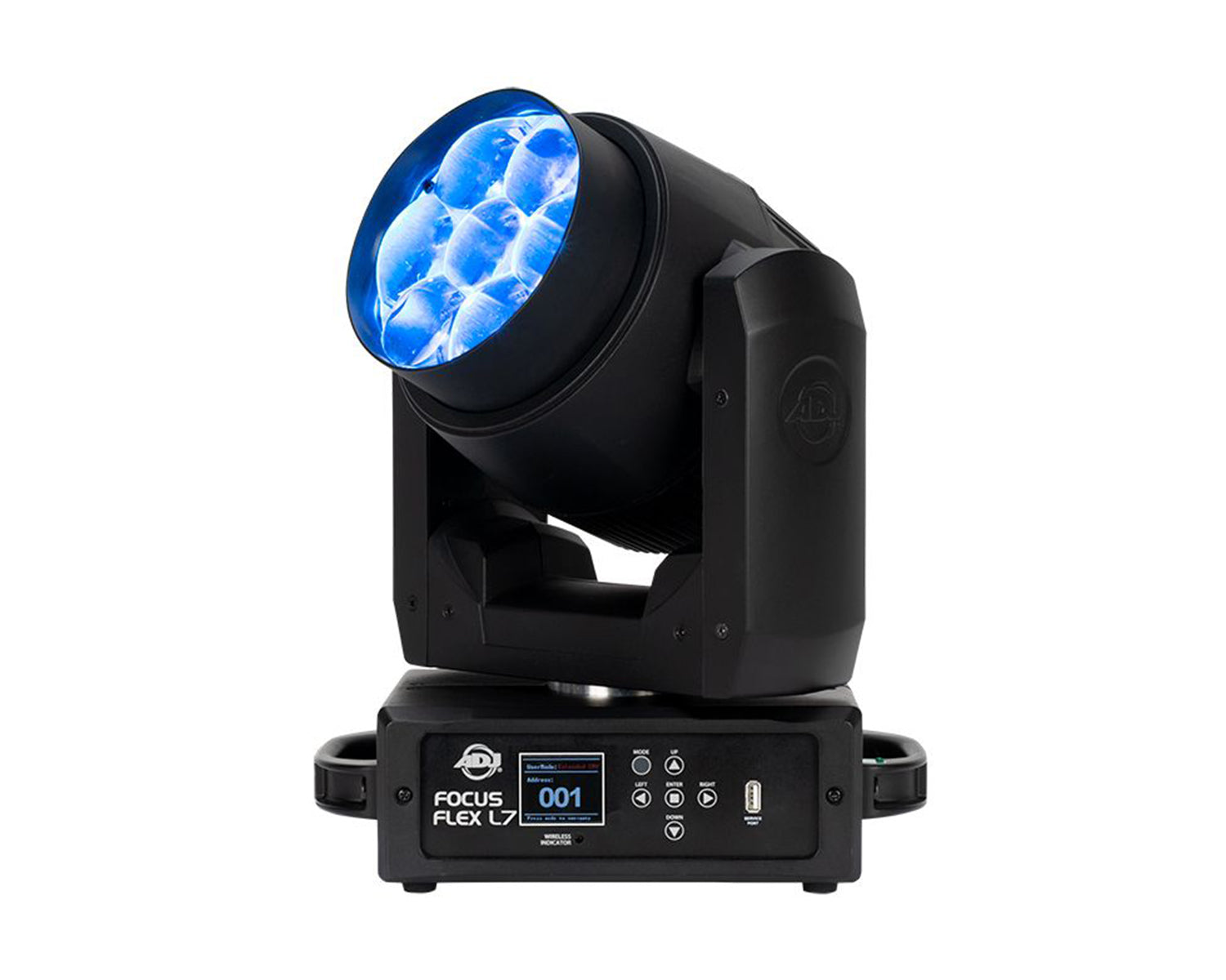 ADJ1237000324 - ADJ Focus Flex L7 7x40W RGBL LED Moving Head 4 35degree Zoom Image 4