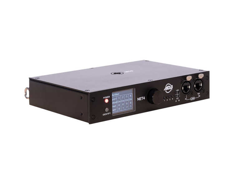 ADJ1321000085 - ADJ NET 4 4 Port DMX Over Ethernet Node DMX or RDM or Art Net or sACN Image 2