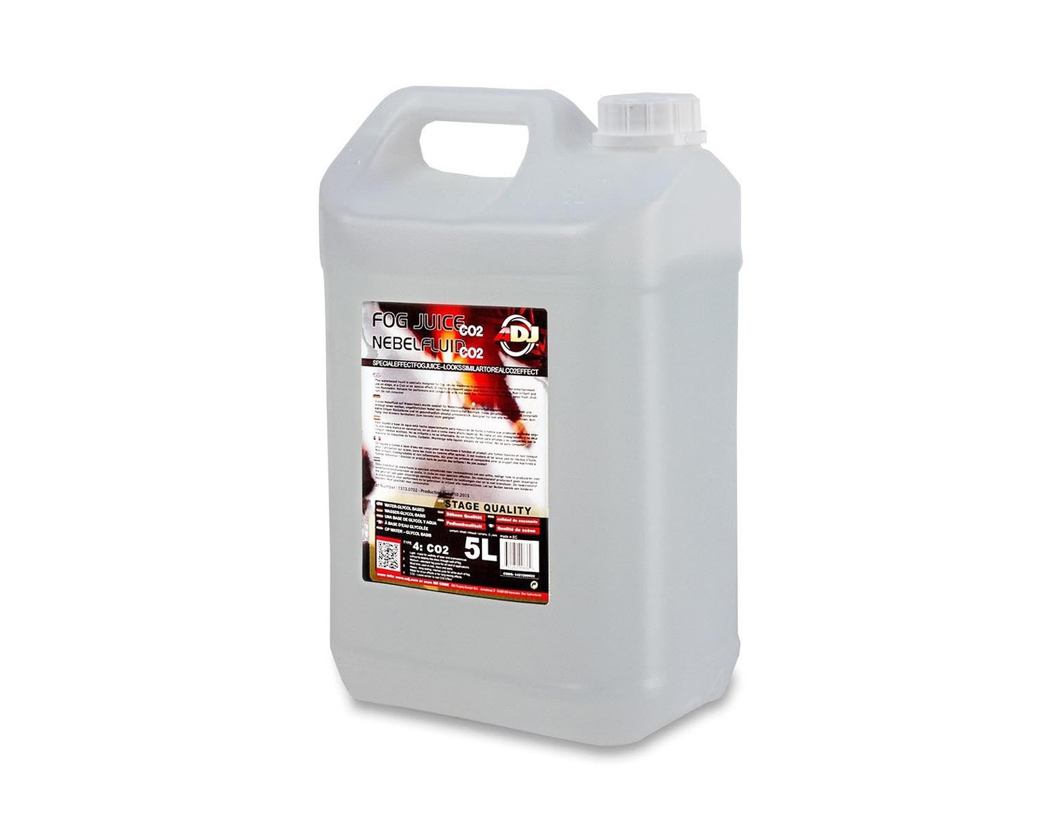 ADJFJCO25 - ADJ Fog Juice CO2 SINGLE 5L High Quality Fluid with CO2 Boost Effect Image 1