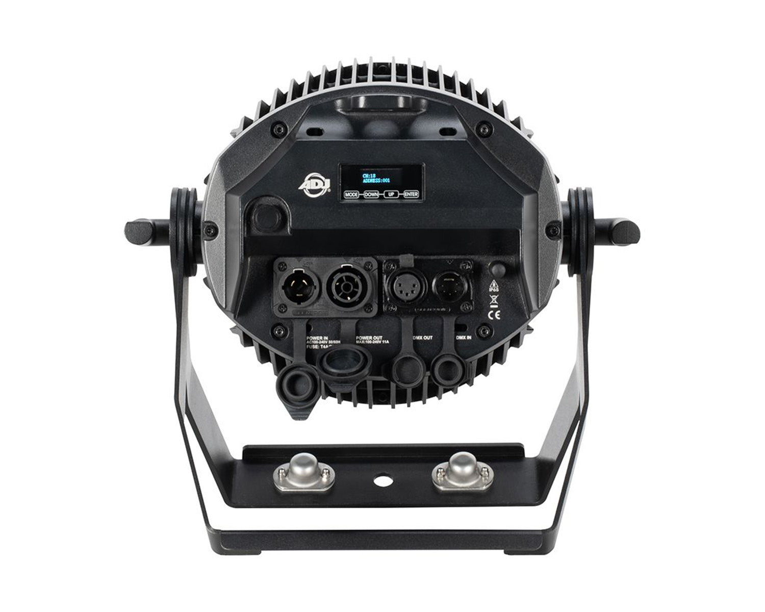 ADJLP12ZIP - ADJ Encore LP12Z IP LIME PAR 12x20W RGBL LEDs IP65 5 30 Zoom Black Image 5