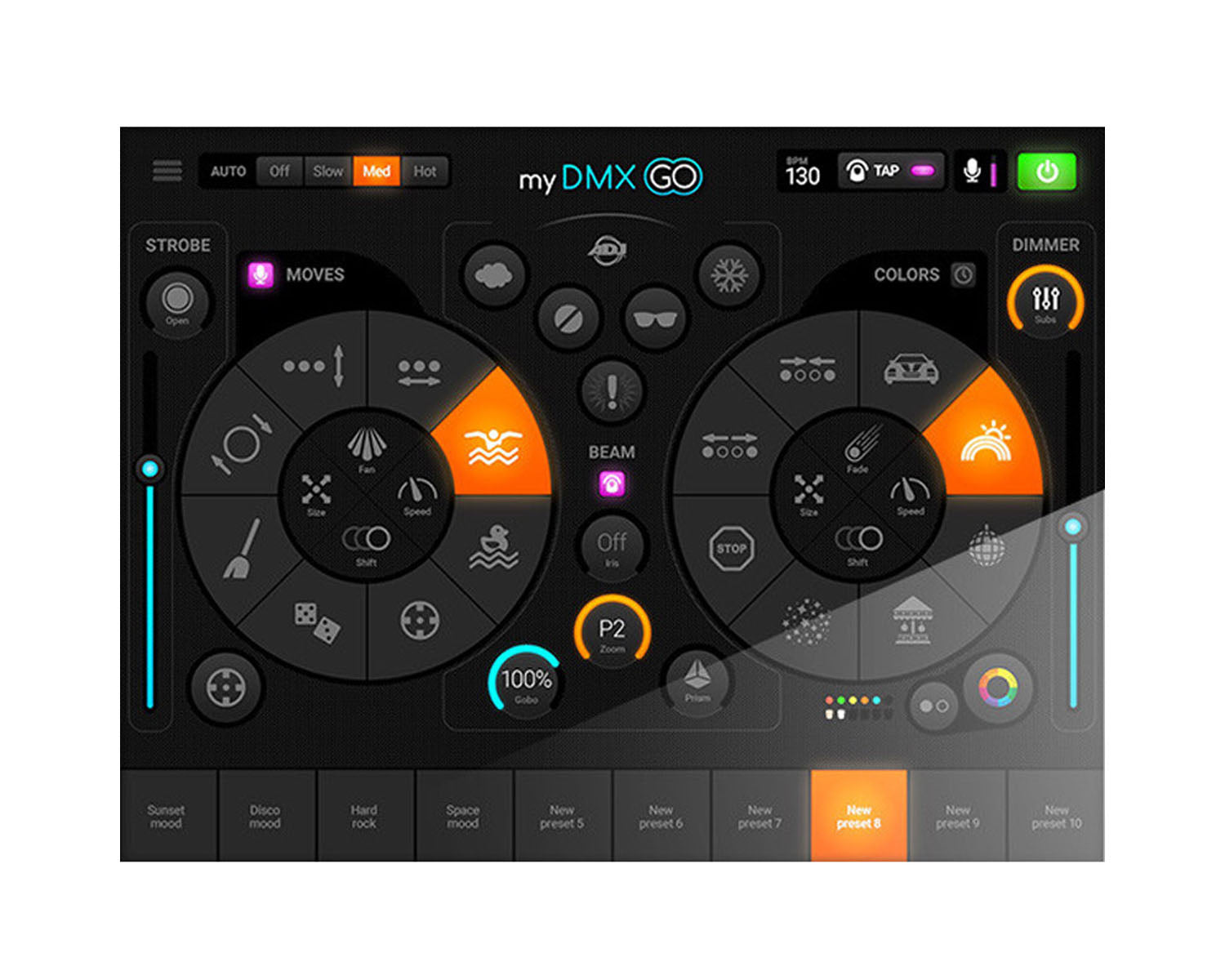ADJMYDMXG - ADJ MyDMX GO Wifi and USB Lighting Control with App for iOS and Android Image 4