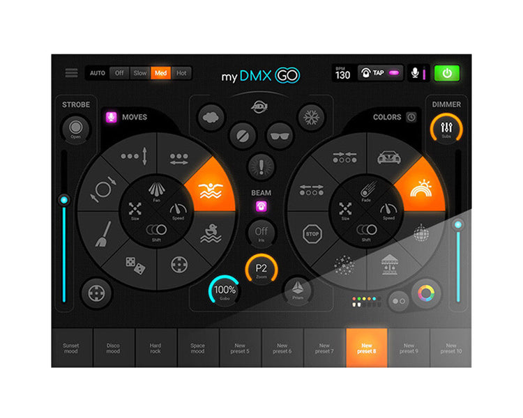 ADJMYDMXG - ADJ MyDMX GO Wifi and USB Lighting Control with App for iOS and Android Image 4