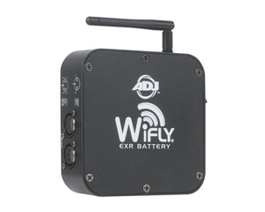 ADJWIFLYEXR - ADJ WiFly EXR BATTERY Battery Powered DMX Transceiver Image 1