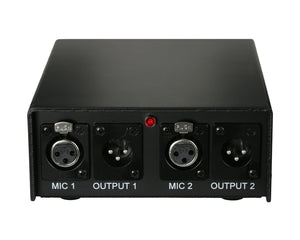 ADXAPS2 - Audix APS2 2 Channel 48VDC Phantom Power Supply 110 or 220V Image 1