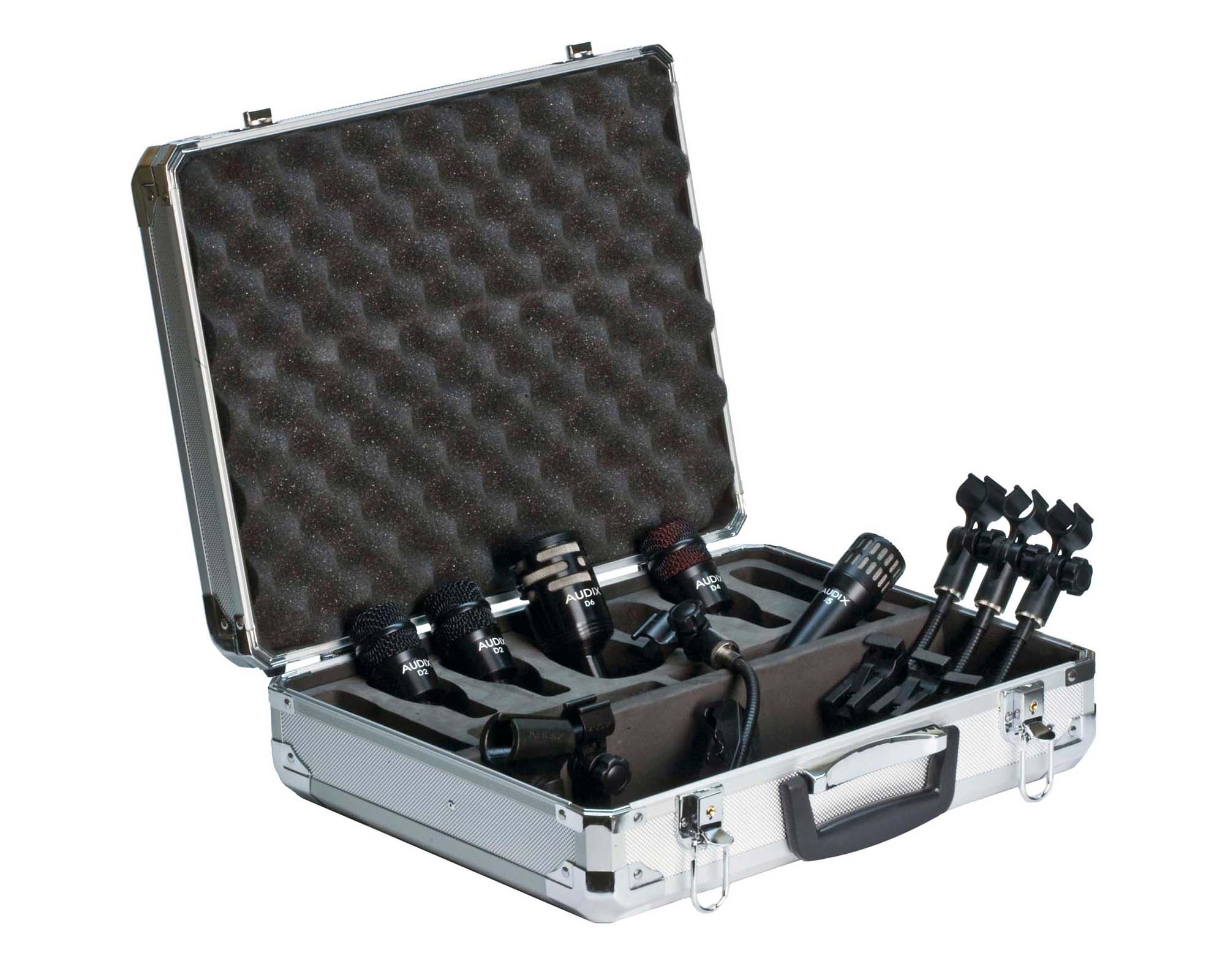 ADXDP5A - Audix DP5A Microphone Drum Pack Inc Case (1xi5 or 2xD2 or 1xD4 or 1xD6) Image 1