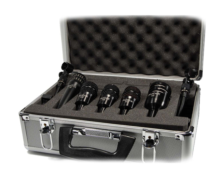 ADXDP5A - Audix DP5A Microphone Drum Pack Inc Case (1xi5 or 2xD2 or 1xD4 or 1xD6) Image 2