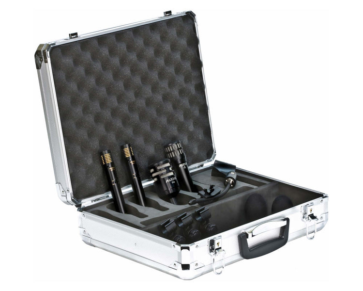 ADXDPQ - Audix DP QUAD Microphone Drum Pack Inc Case (1xi5 or 1xi6 or 2xADX5) Image 2