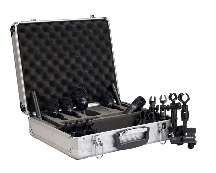 ADXFP7 - Audix FP7 Microphone Drum Pack Inc Case (3xF2 or 1xF5 or 1xF6 or 2xF9) Image 1