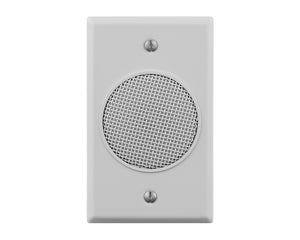 ADXGS1W - Audix GS1 Flush Wall Mount Cardioid Microphone White Finish Image 1