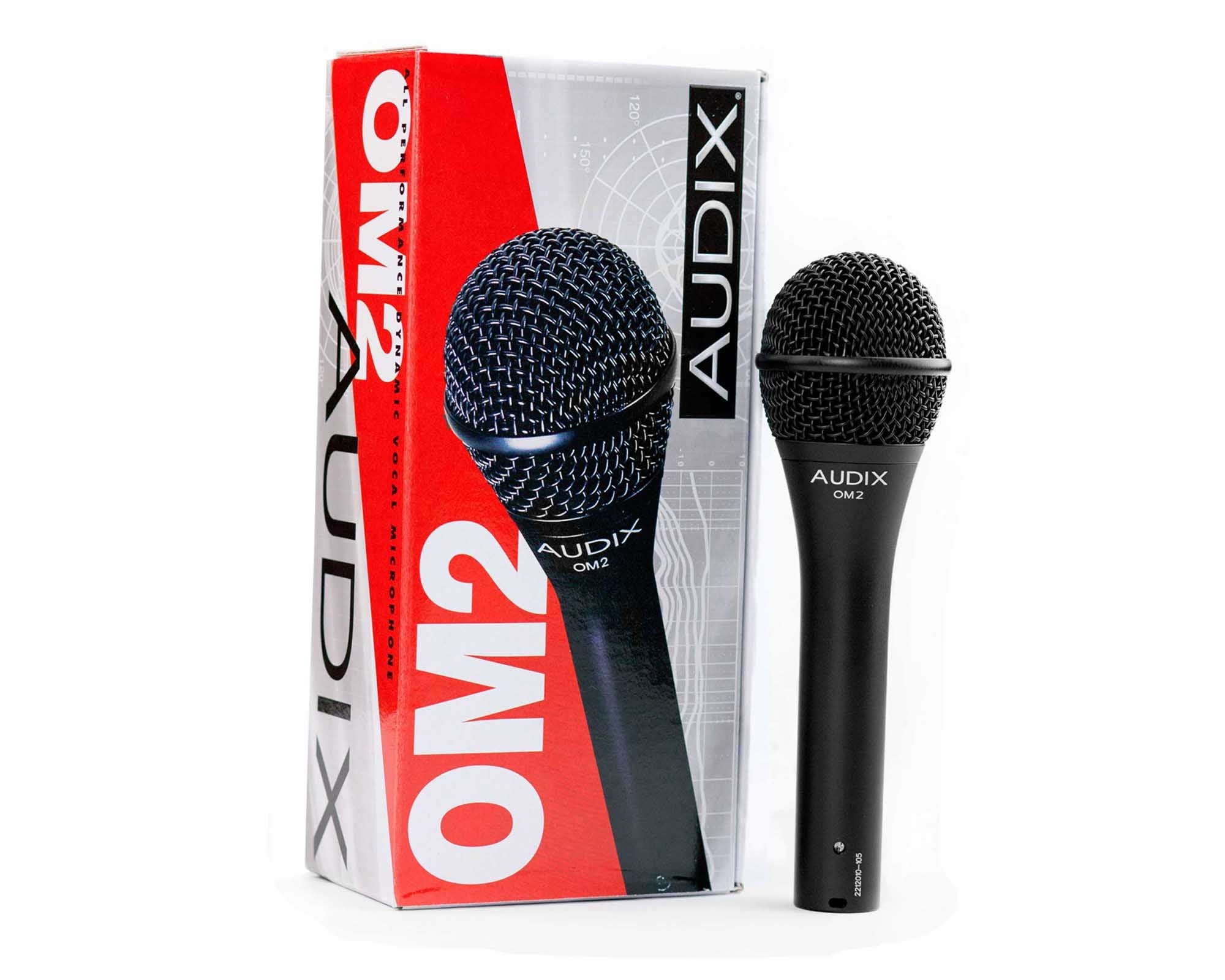 ADXOM2 - Audix OM2 Dynamic Hypercardioid Vocal and Instrument Microphone Image 4