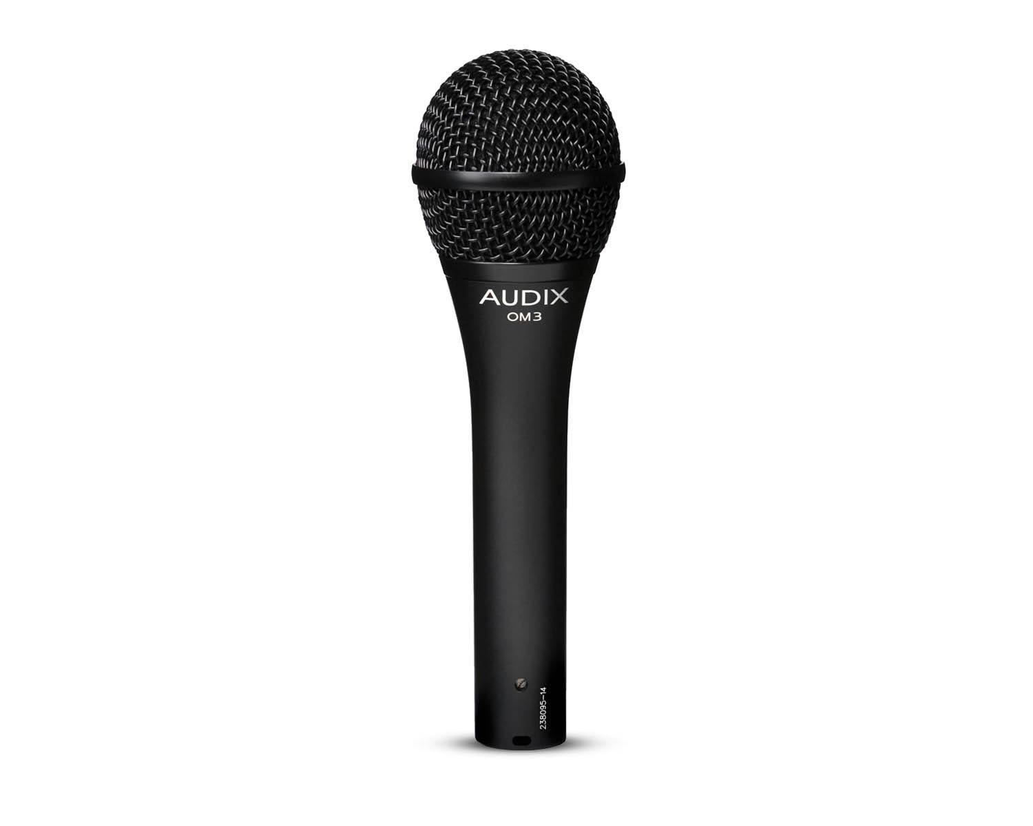 ADXOM3 - Audix OM3 Dynamic Hypercardioid Live Studio and Broadcast Mic Image 1
