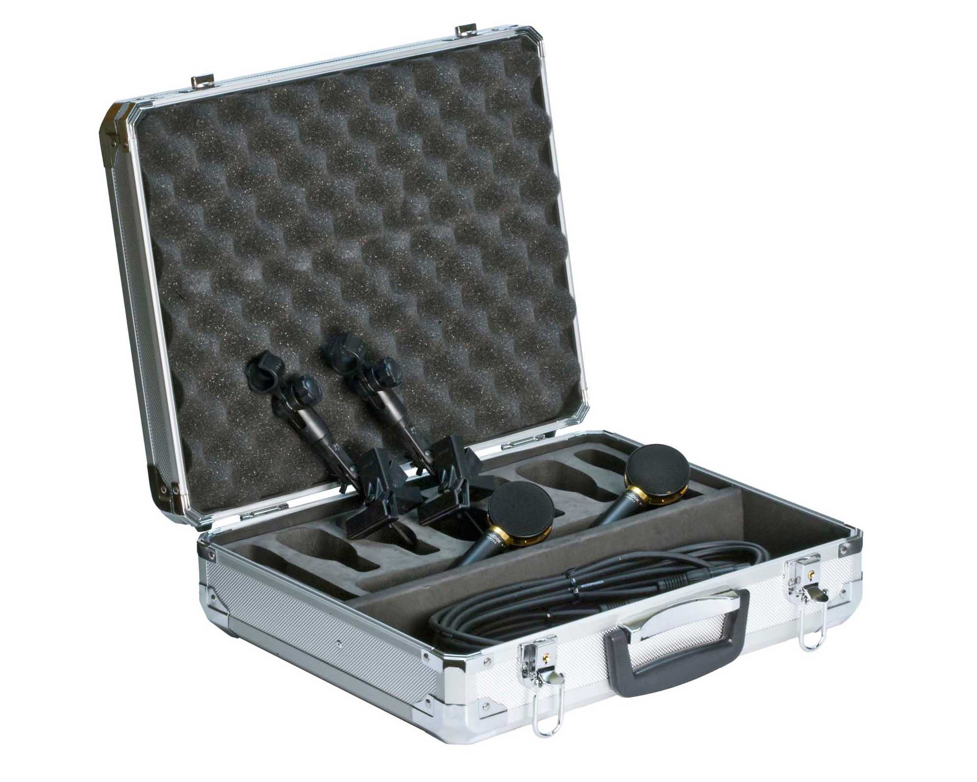 ADXSCX5PS - Audix SCX25PS Piano Mic Pack Inc Case (2xSCX25A or Clamps or Cables) Image 2