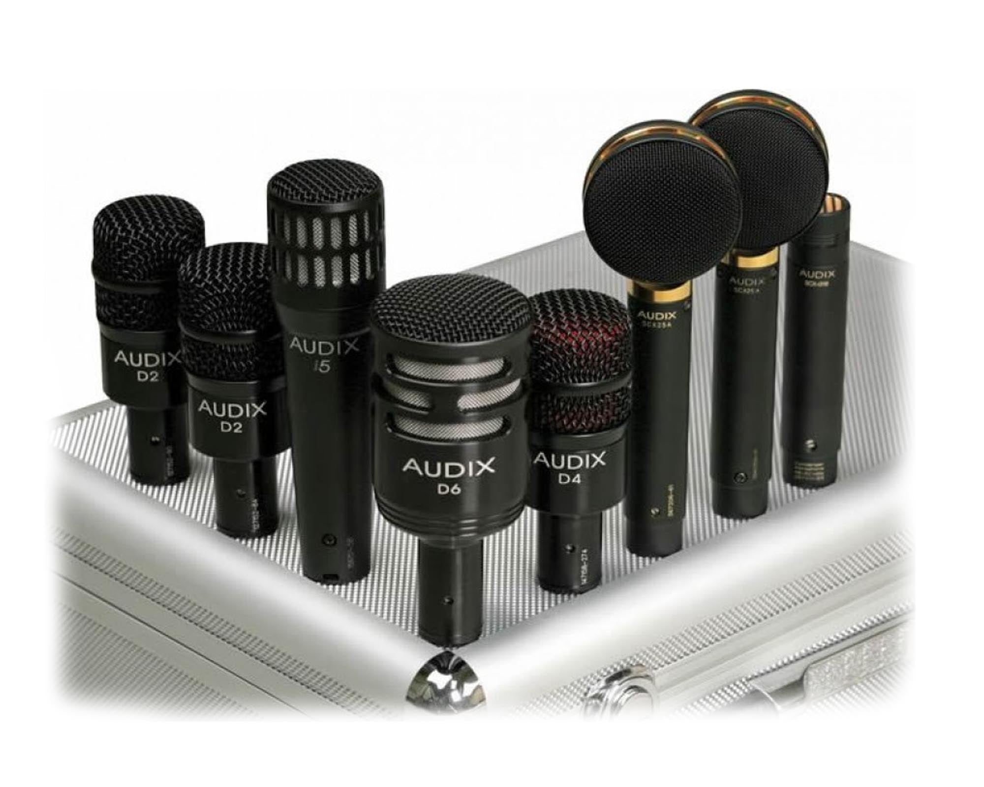 ADXSTE8 - Audix STE8 Studio Mic Pack Inc Case 8 Piece Microphone Set Image 2