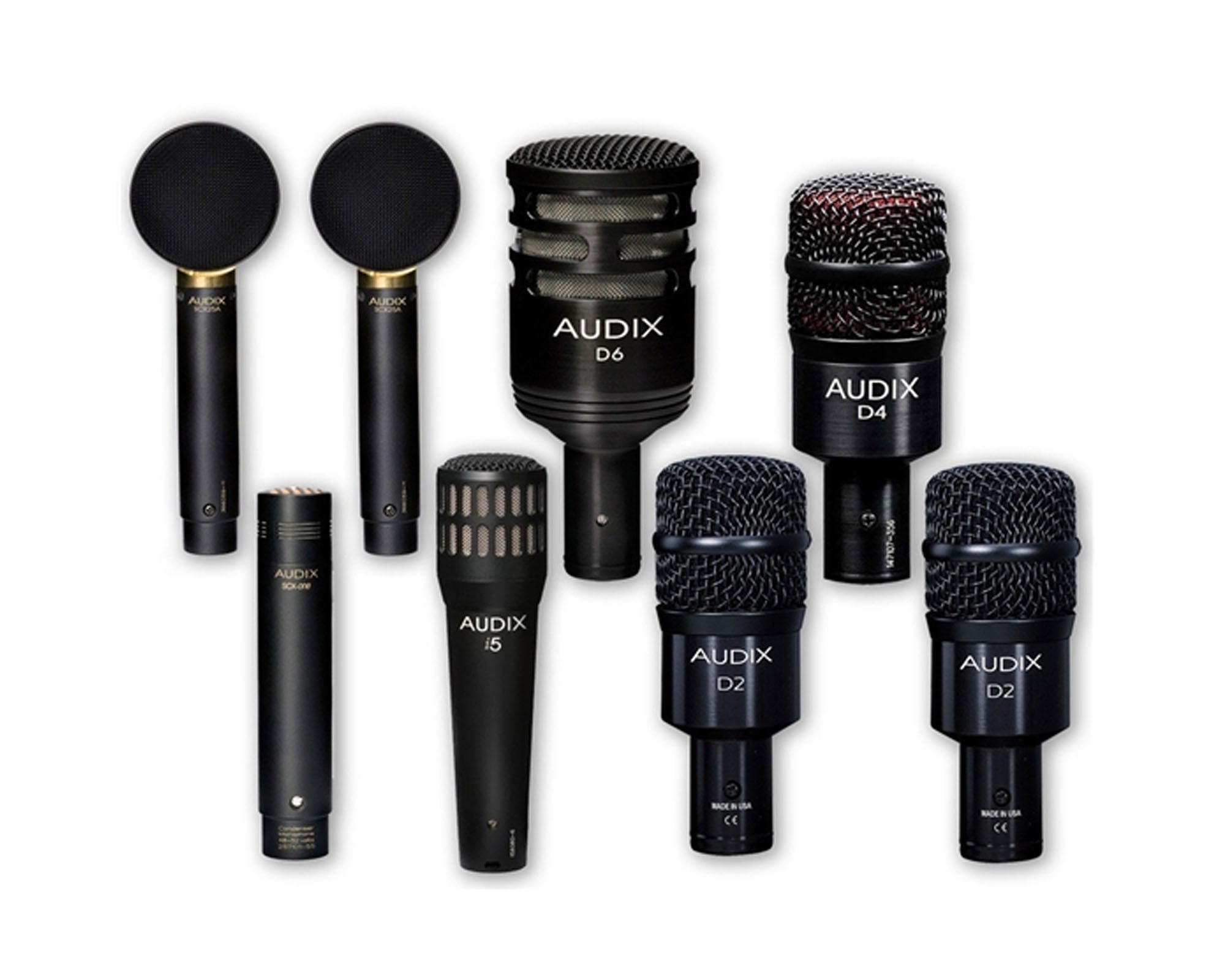 ADXSTE8 - Audix STE8 Studio Mic Pack Inc Case 8 Piece Microphone Set Image 3
