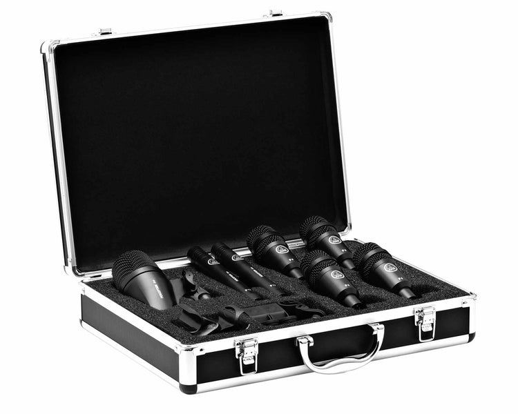 AKGDSS1 - AKG Drumset Session 1 Drum Mic Pack (P2 Bass 2xP17 O or Head 4xP4 Tom) Image 1