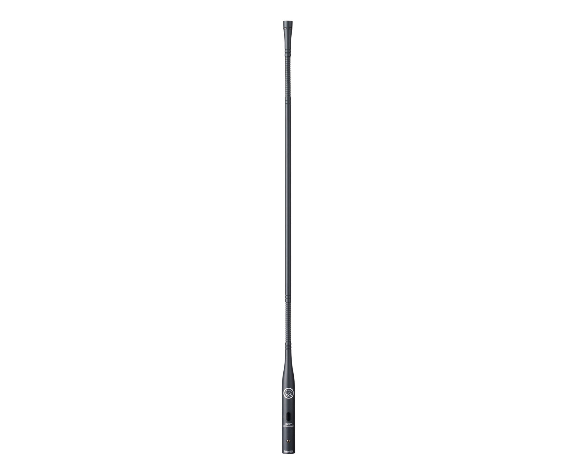 AKGGN50ES - AKG GN50ESP XLR LED Mic Gooseneck with Prog Switch Exc Cap 50cm Image 1