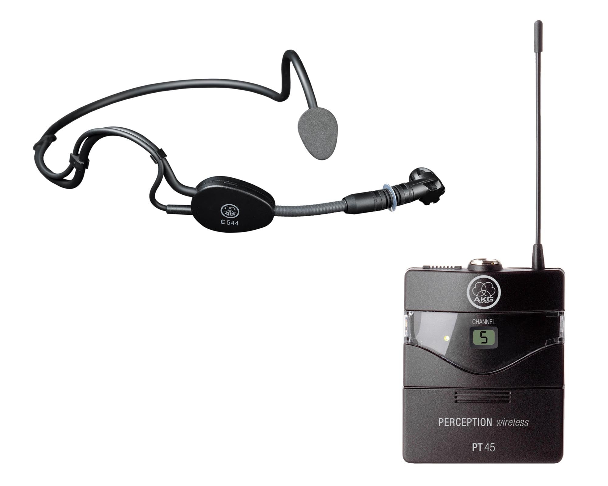 AKGWMS45S - AKG WMS45 Perception Wireless Headset Mic Sport System CH70 Image 3