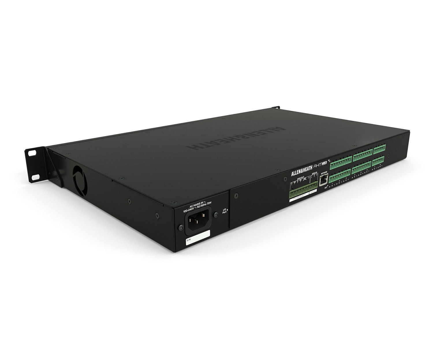 ALLAHM16 - Allen & Heath AHM 16 16x16 Digital Matrix Inc 8x8 Local Analogue I or O 1U Image 4