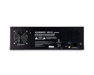 ALLAR2412 - Allen & Heath AR2412 AudioRack 24in or 12out for QU GLD and SQ Consoles 4U Image 3