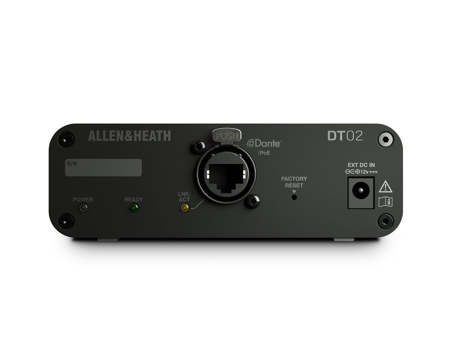 ALLDT02PSU - Allen & Heath DT02 Dante Output Interface 2 XLR Out Including PSU Image 4