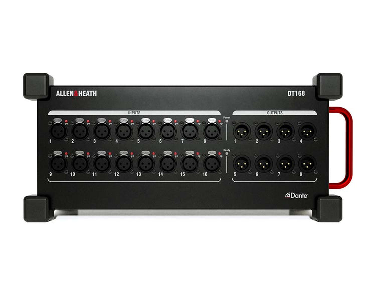 ALLDT168 - Allen & Heath DT168 Dante I or O Expander 96kHz 16in or 8out for dLive and SQ Image 1