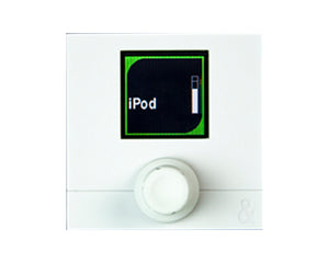 ALLIP1WHEU - Allen & Heath IP1 Wallplate Controller for dLive 1x Rotary Encoder PoE EU White Image 2