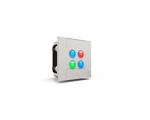 ALLIP4W - Allen & Heath IP4 Wallplate Controller for AHM or dLive or Avantis PoE White Image 2